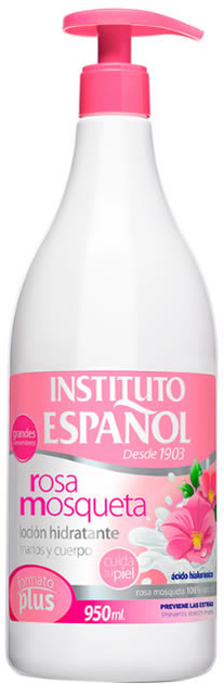 Молочко для тіла Instituto Espanol Rosa Rubiginosa Body Lotion 950 мл (8411047107065) - зображення 1
