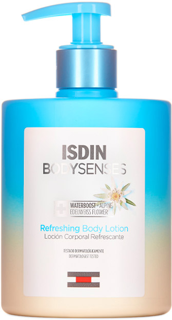 Balsam do ciała Isdin Bodysenses Refreshing Body Lotion Edelweiss Flower 500 ml (8429420165526) - obraz 1