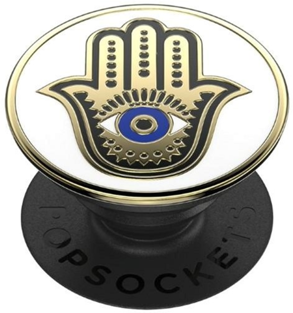 Uchwyt i podstawka do telefonu PopSockets Enamel Hamsa Hand (840173722695) - obraz 1