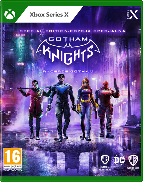 Gra XSX Gotham knights special edition (Blu-ray płyta) (5051895414873) - obraz 1