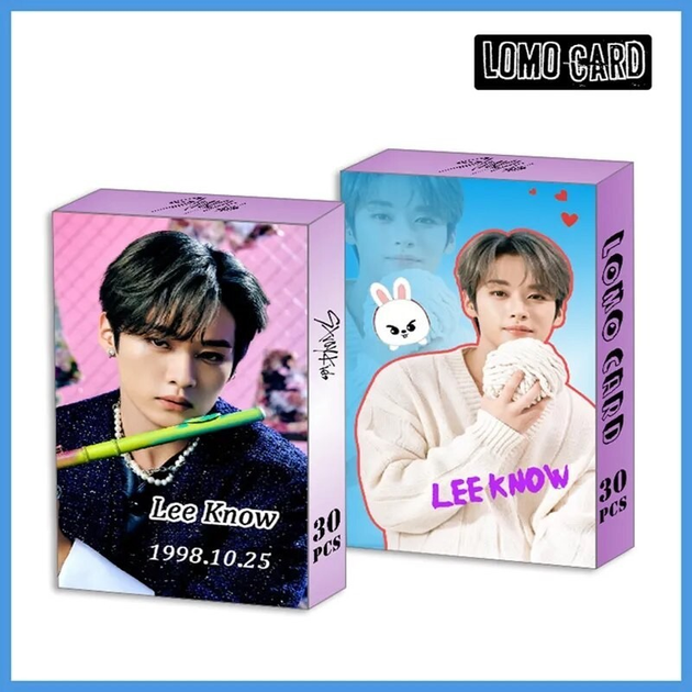 Карточки Stray Kids набір карток Стрей Кідс фотокартки Lee Know 30 шт ...