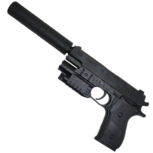 Детский игрушечный пистолет K2118-F+ на пульках - изображение 1