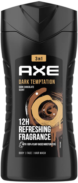 Żel pod prysznic Axe Dark Temptation Shower Gel 250 ml (8717644280270) - obraz 1