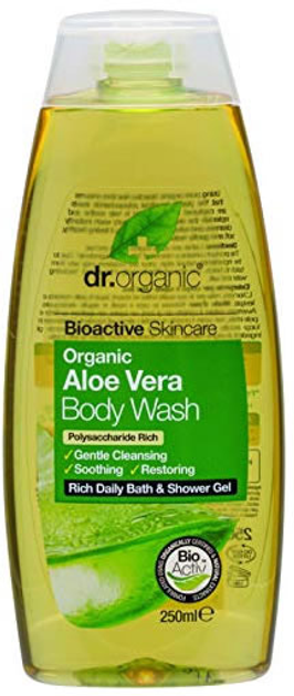 Гель для душу Dr. Organic Aloe Vera Bath And Shower Gel 250 мл (5060176671652) - зображення 1