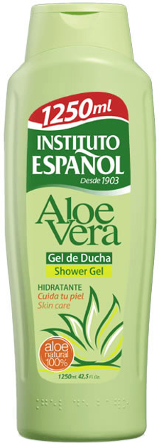 Гель для душу Instituto Espanol Aloe Vera зволожуючий 1250 мл (8411047143155) - зображення 1