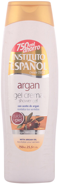 Kremowy żel pod prysznic Instituto Espanol Argan 750 ml (8411047142158) - obraz 1