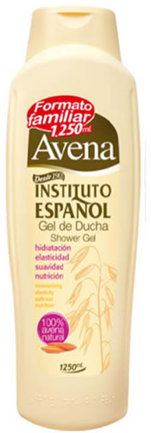 Żel pod prysznic Instituto Espanol Leche Avena nawilżający 1250 ml (8411047144053) - obraz 1