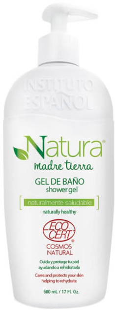 Żel pod prysznic Instituto Espanol Natura Madre Tierra naturalny 500 ml (8411047109113) - obraz 1