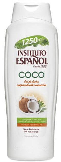 Żel pod prysznic Instituto Espanol nawilżający z kokosem 1250 ml (8411047144114) - obraz 1