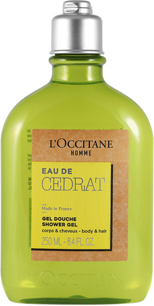 Żel pod prysznic L'occitane Eau De Cedrat Shower Gel 250 ml (3253581667149) - obraz 1