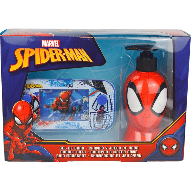 Набір Marvel Spiderman Shower Gel 300 мл + Waterspel (8412428025589) - зображення 1