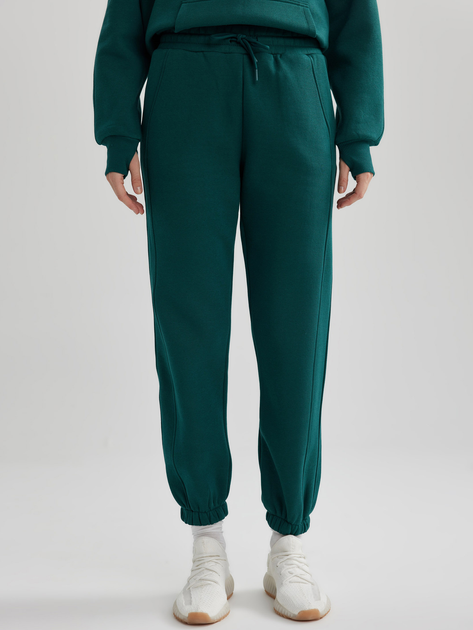 Акція на Спортивні штани жіночі DeFacto B0416AX-GN146 S Зелені від Rozetka