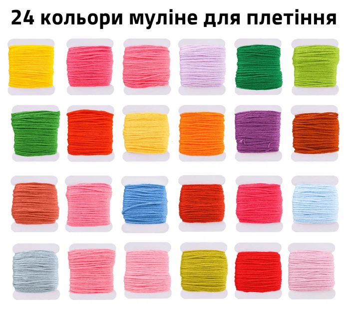 Дитячий набір для творчості Прикраси Біжутерія Плетіння Браслети Намиста Бусини Бісер - зображення 4
