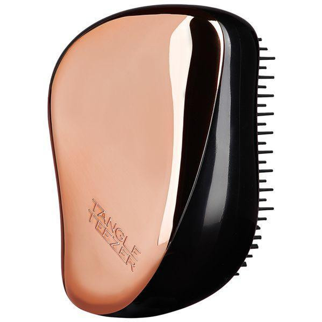 Szczotka do włosów Tangle Teezer Compact Styler Rose Gold Black (5060173372606) - obraz 1