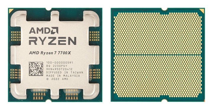 Процессор AMD Ryzen 7 7700X (4.5GHz 32MB 105W AM5) Box (100