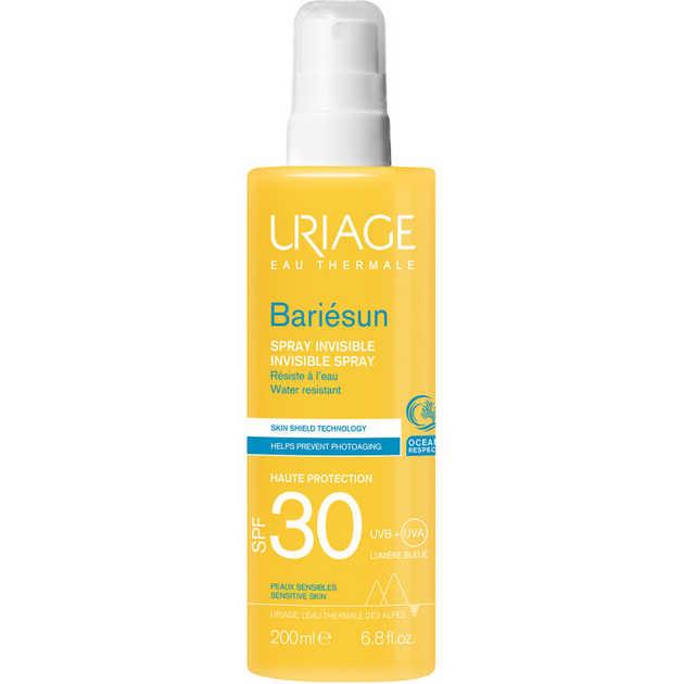 Spray do ciała Uriage Bariesun SPF30 Wodoodporny 200 ml (3661434008375) - obraz 1