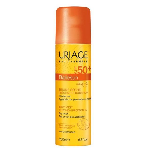 Spray chroniący przed słońcem do ciała Uriage Bariésun Brume Sèche SPF 50+ 200 ml (3661434006500) - obraz 1