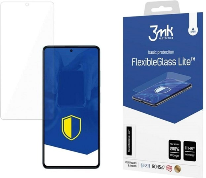 Гібридне скло 3MK FlexibleGlass Lite для Xiaomi Redmi Note 12 Pro/12 Pro+ (5903108520454) - зображення 1