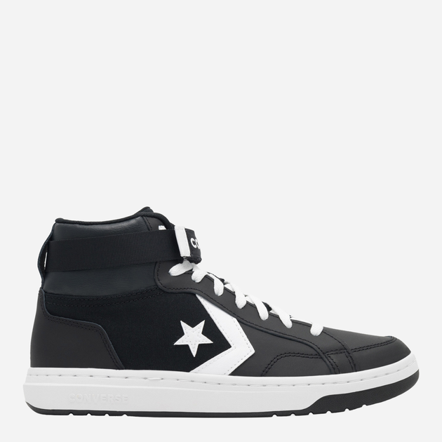 Sneakersy męskie skórzane na platformie wysokie Converse Pro Blaze V2 Mid A00986C 41 (7.5US) 26 cm Czarne (194433827997) - obraz 1
