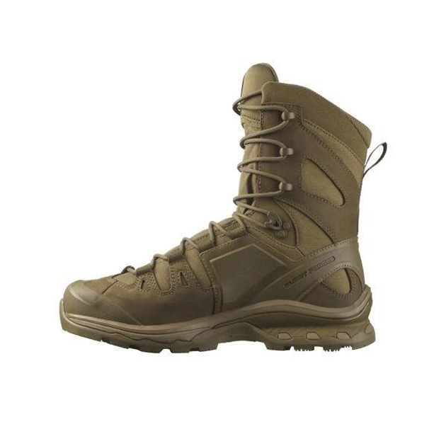 Чоловічі тактичні зимові берці Salomon Quest 4D Forces High GTX розмір 49 32 см Койот - зображення 1