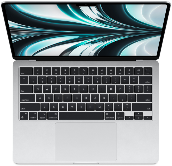 Laptop Apple MacBook Air 13.6" M2 8/2TB 2022 MLY03ZE/A/D2 (Z15X0006V) Silver - obraz 2