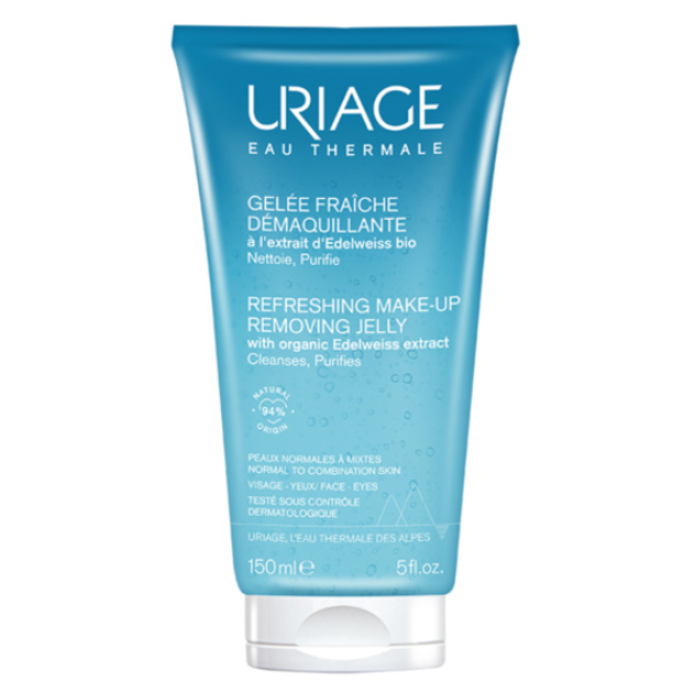 Гель для обличчя Uriage Fresh Cleansing Jelly для зняття макіяжу 150 мл (3661434009426) - зображення 1