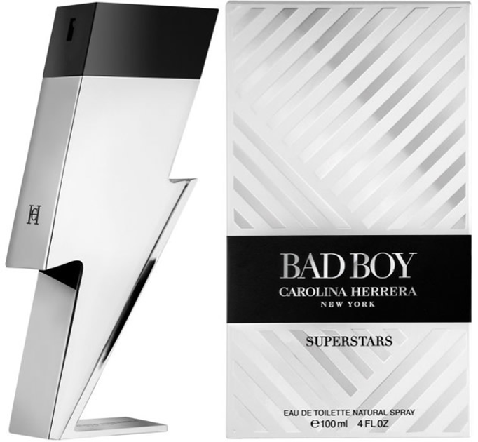 Woda toaletowa Carolina Herrera Bad Boy Superstars Limited Edition 100 ml (8411061001646) - obraz 1