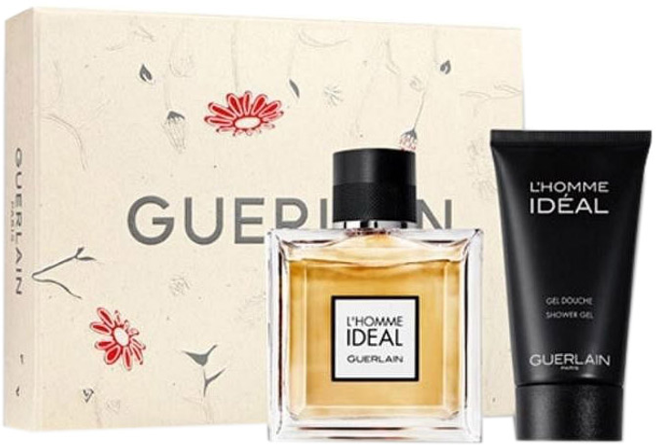 Zestaw Guerlain L'homme Ideal Woda toaletowa 100 ml + Woda toaletowa 10 ml + Żel pod prysznic 75 ml (3346470304994) - obraz 1