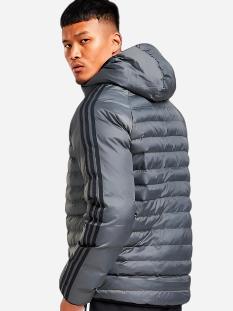 Пуховик чоловічий Adidas Padded Jacket GN4502 XS Grey (4064041259298) - зображення 2