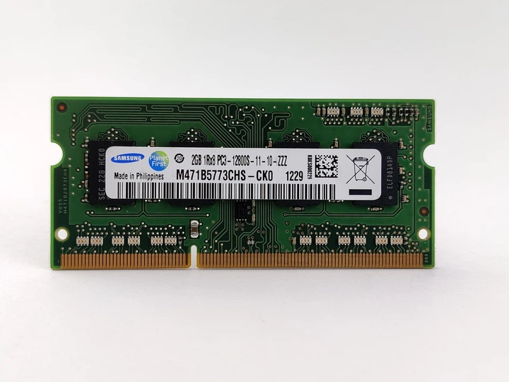 Оперативная память для ноутбука SODIMM Samsung DDR3 2Gb 1600MHz PC3 ...