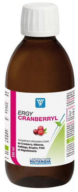 Naturalny suplement diety Nutergia Ergycranberryl 250 ml (8436031735161) - obraz 1