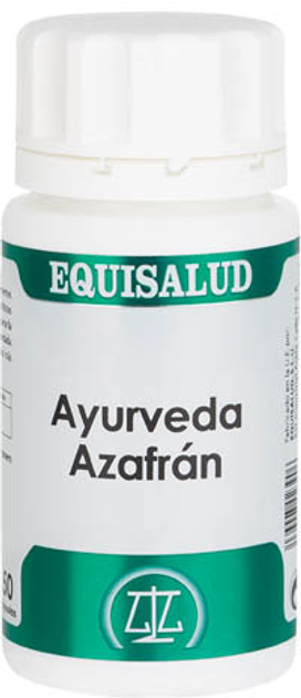 Натуральна харчова добавка Equisalud Ayurveda Azafran 50 капсул (8436003021827) - зображення 1