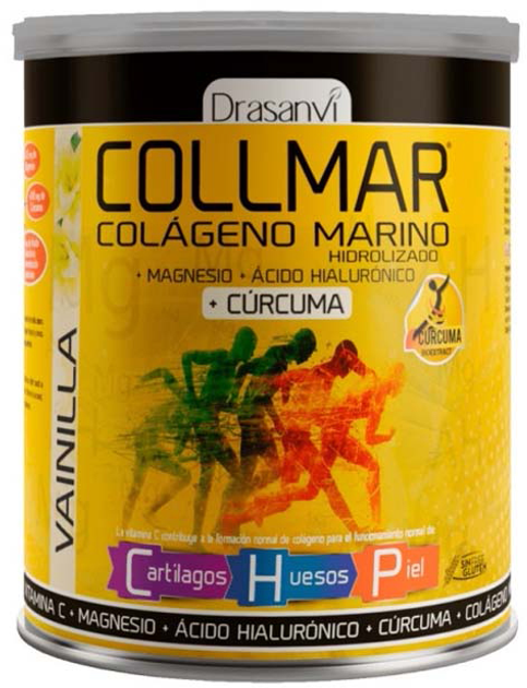 Suplement diety Drasanvi Collmar Magnesio Curcuma Vainilla 300 g (8436044517280) - obraz 1