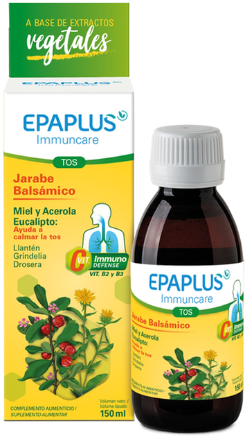 Натуральний сироп Epaplus Balsamic Syrup Adult 150 мл (8430442008371) - зображення 1