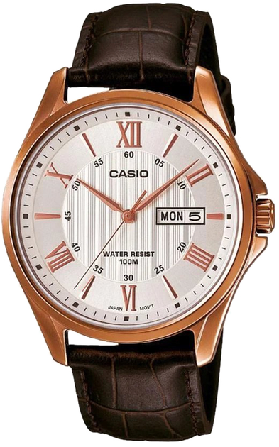 Чоловічий годинник Casio MTP-1384L-7A - зображення 1