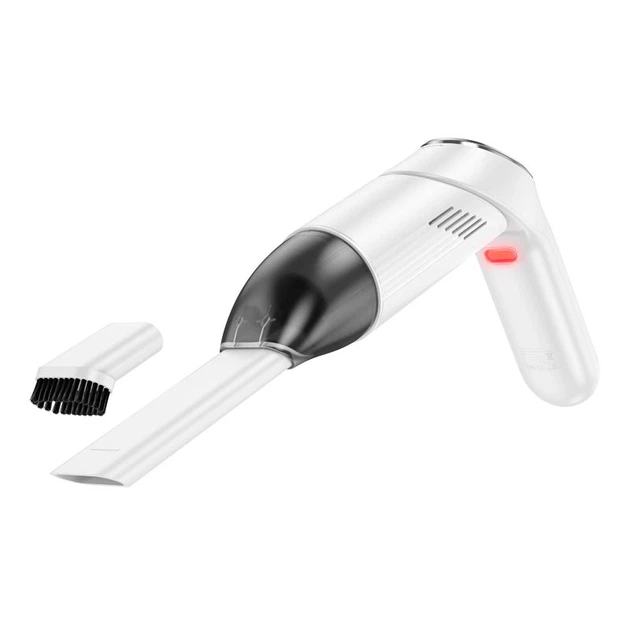 Портативный пылесос HOCO Speed portable car Vacuum cleaner ZP6 |4.3KPa, 20min, Hepa| белый - изображение 5
