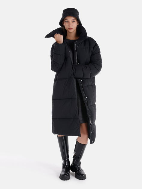 Куртка демісезонна довга з капюшоном жіноча Colin's CL1065796BLK S Чорна від Rozetka на платформі USKIDKA Акція на Куртка демісезонна довга з капюшоном жіноча Colin's CL1065796BLK S Чорна від Rozetka