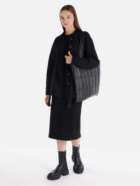 Сукня міді жіноча Colin's CL1066166BLK M Black від Rozetka на платформі USKIDKA Акція на Сукня міді жіноча Colin's CL1066166BLK M Black від Rozetka