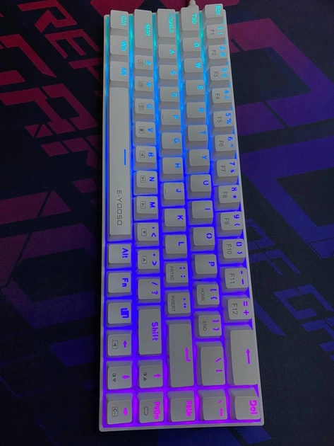 Игровая механическая клавиатура E-YOOSO Z-686 RGB – фото, отзывы