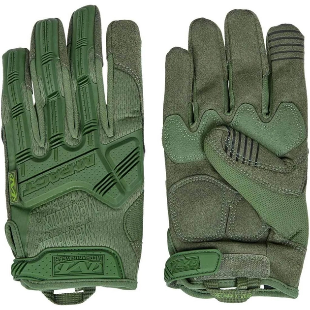 Тактичні рукавички Mechanix M-Pact S Olive Drab (MPT-60-008) - зображення 1