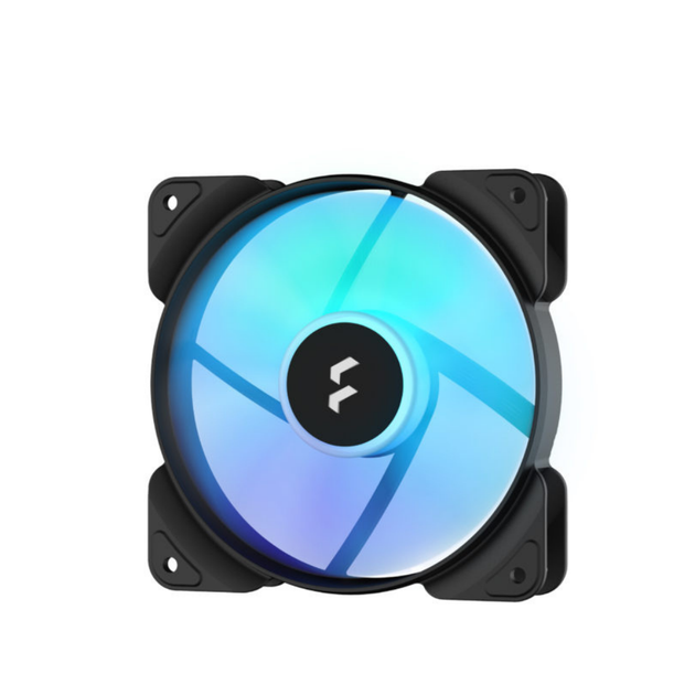 Кулер для корпусу Fractal Design Aspect 12 RGB PWM Black Frame 120мм - зображення 2