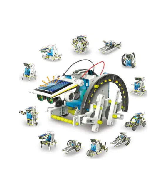 Конструктор робот Solar Robot 13 в 1 на солнечных батареях - изображение 5