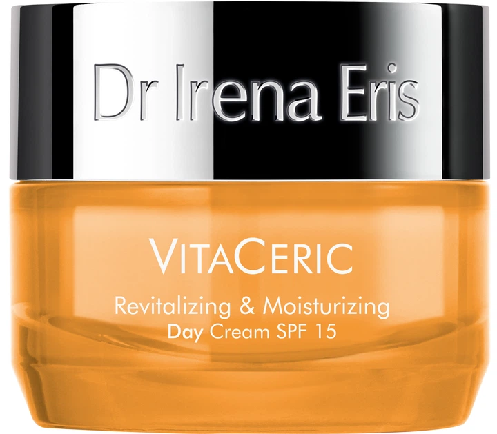 Крем для обличчя Dr. Irena Eris VitaCeric Spf 15 відновлювальний зволожувальний денний 50 мл (5900717241121) - Фото 1 Крем для обличчя Dr. Irena Eris VitaCeric Spf 15 відновлювальний зволожувальний денний 50 мл (5900717241121) - зображення 1
