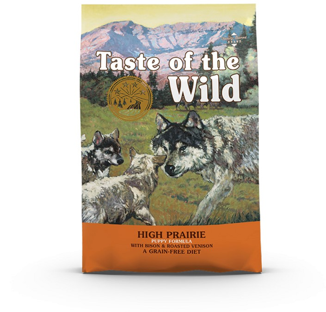 Сухой корм для собак Taste of the Wild High Prairie Puppy 5.6 кг (9754-HT77) - изображение 2
