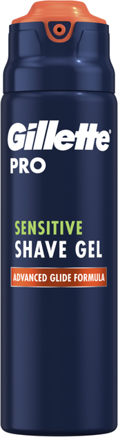 Гель для гоління Gillette Pro Sensitive 200 мл (7702018604005) - зображення 1