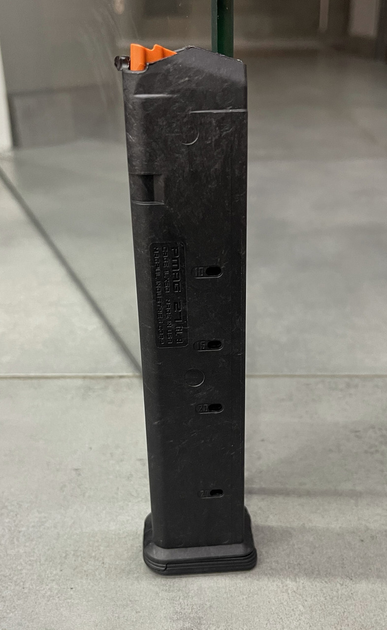 Магазин GLOCK Magpul Чорний на 27 набоїв, PMAG 27 GL9 калібр 9x19 mm Parabellum (MAG662) - зображення 2