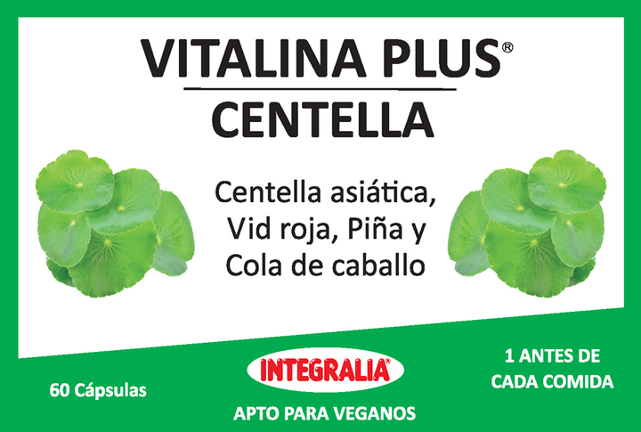 Suplement diety Integralia Vitamina Plus Centella 30 kapsułek (8436000543582) - obraz 1