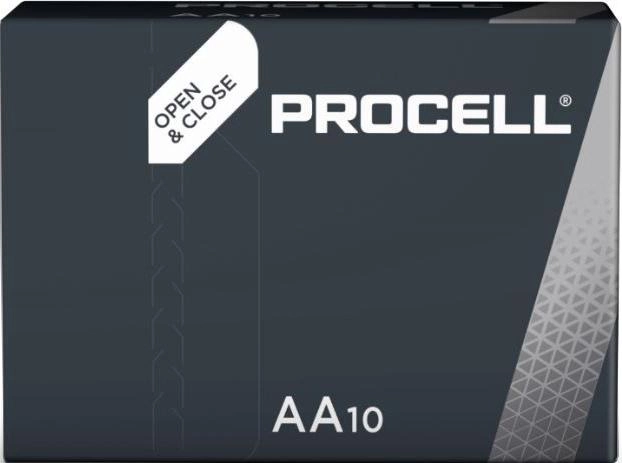 Батарейки Duracell Procell AA/LR6 коробка 10 шт (Duracell Procell AA/LR6 karton 10szt) - зображення 1