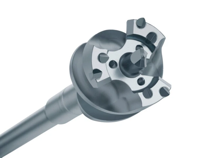 Бур проломной корончатый Milwaukee 65 х 990 мм SDS-Max TCT - изображение 3