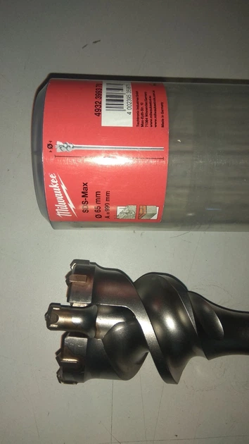 Бур проломной корончатый Milwaukee 65 х 990 мм SDS-Max TCT - изображение 4